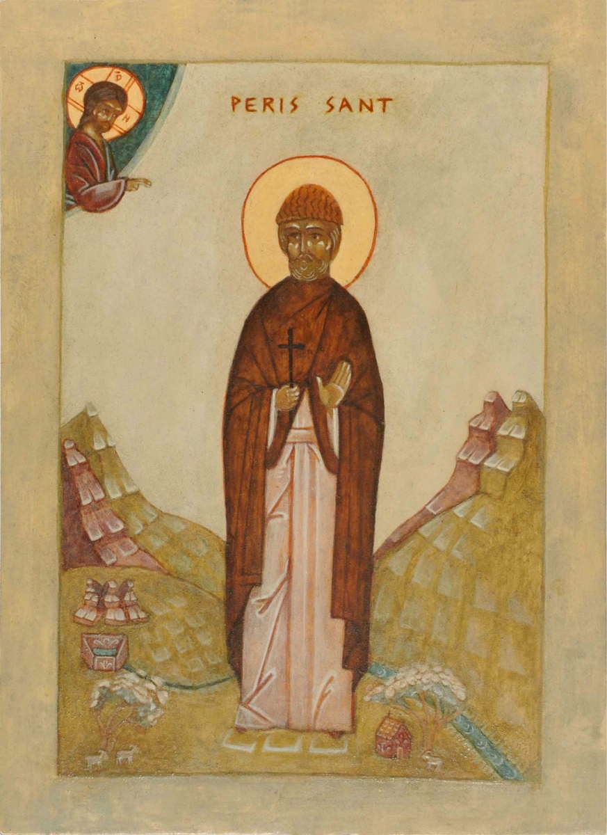 Religious icon: Saint Peris of Wales